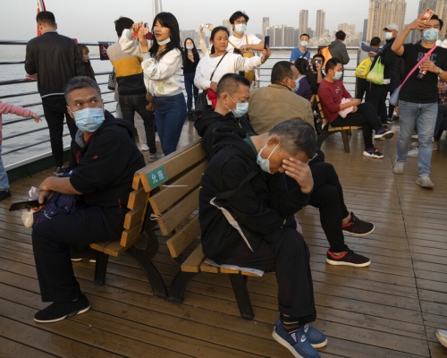 内地新增12宗确诊。AP