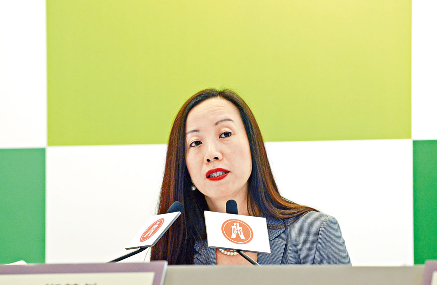 ■鄭慧敏指，該行營運及業績會受疫情影響，但並沒有裁員計畫。