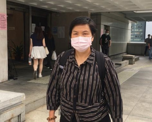 被告黃美芳。劉曉曦攝