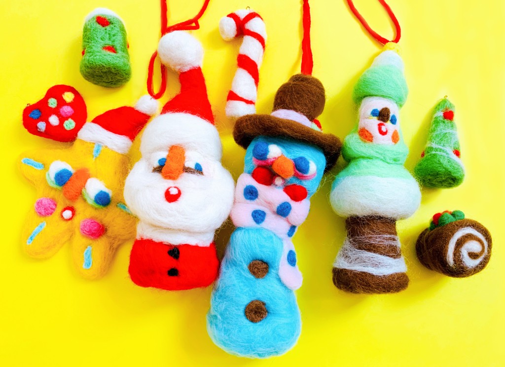 ISATISSE-聖誕羊毛氈吊飾工作坊（圖片來源：誠品）