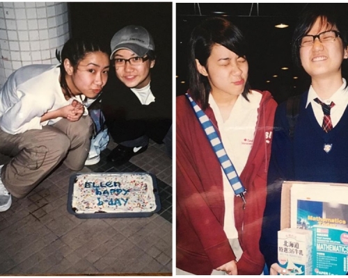 吳雨霏發舊相悼念盧凱彤。網圖