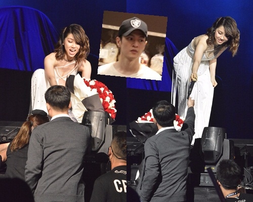 朋友都在群組笑談G.E.M.被歌迷求婚一事,男友Mark卻沒回應。