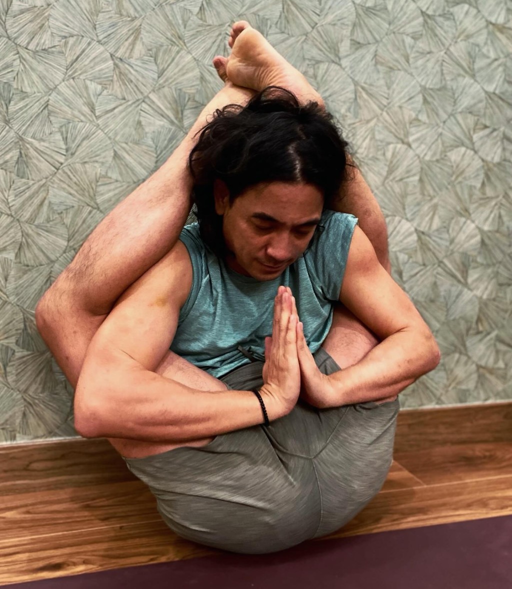 淡出幕前的李煒尚轉型做瑜伽導師。