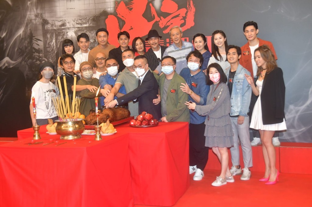 《凶宅清潔師》開鏡拜神。