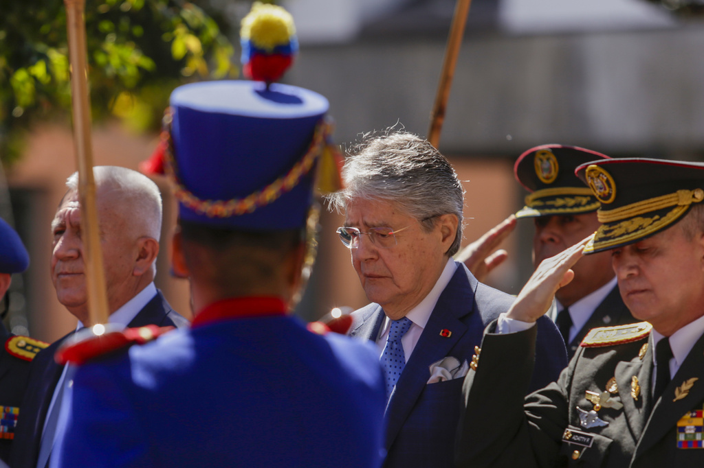 厄瓜多爾總統拉索。美聯社