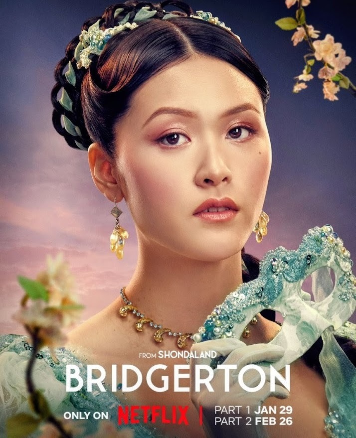 魏蒨妤憑年初熱播的Netflix人氣劇《柏捷頓家族：名門韻事》第4季，成功入屋
