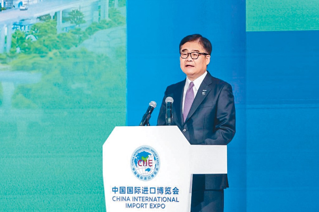 中國日本商會會長本間哲朗。