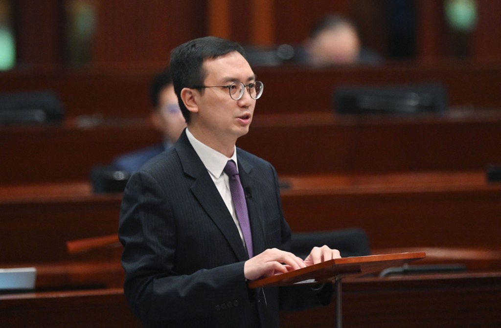 自由黨議員李鎮強。資料圖片 自由黨議員李鎮強。資料圖片
