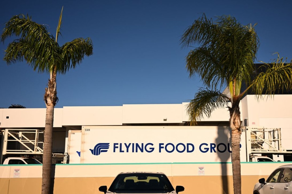 Flying Food Group每年為超過75家航空公司提供1.2億份飛機餐。法新社