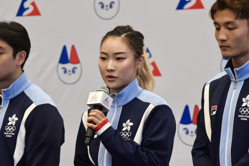 精通拳、劍、槍的沈曉榆過去曾參加劍術、槍術及全能項目,今屆基於策略考慮,決定只出戰女子長拳。楊駿堯攝 精通拳、劍、槍的沈曉榆過去曾參加劍術、槍術及全能項目,今屆基於策略考慮,決定只出戰女子長拳。楊駿堯攝