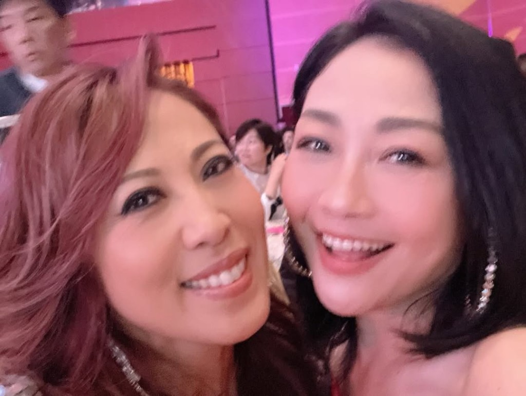 李樂詩日前和楊玉梅、施綺蓮等出席國際集團的周年晚宴。 李樂詩日前和楊玉梅、施綺蓮等出席國際集團的周年晚宴。