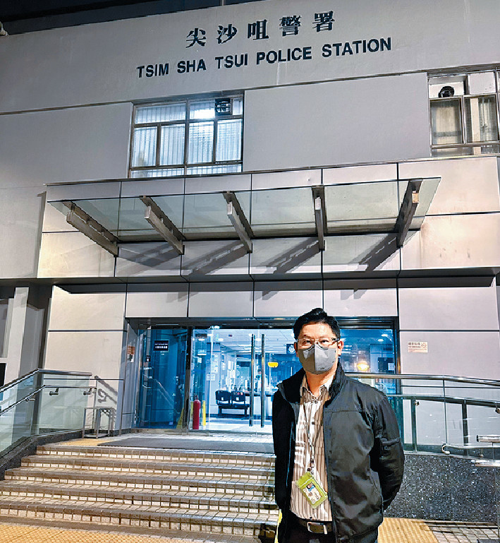 ■阿健指能在下班後繼續貢獻社會,感欣慰。 ■阿健指能在下班後繼續貢獻社會,感欣慰。