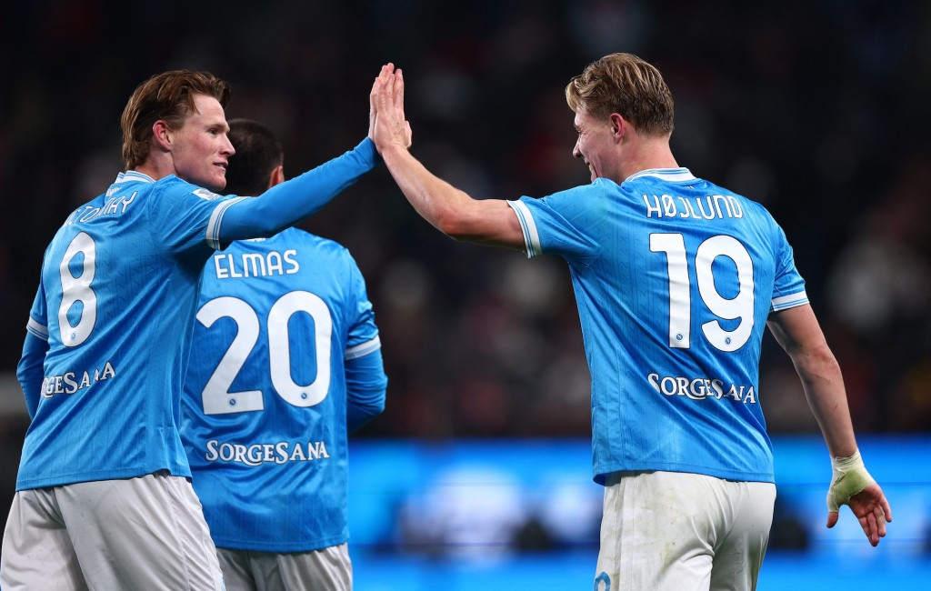 海倫今季由曼聯外借拿玻里。路透社