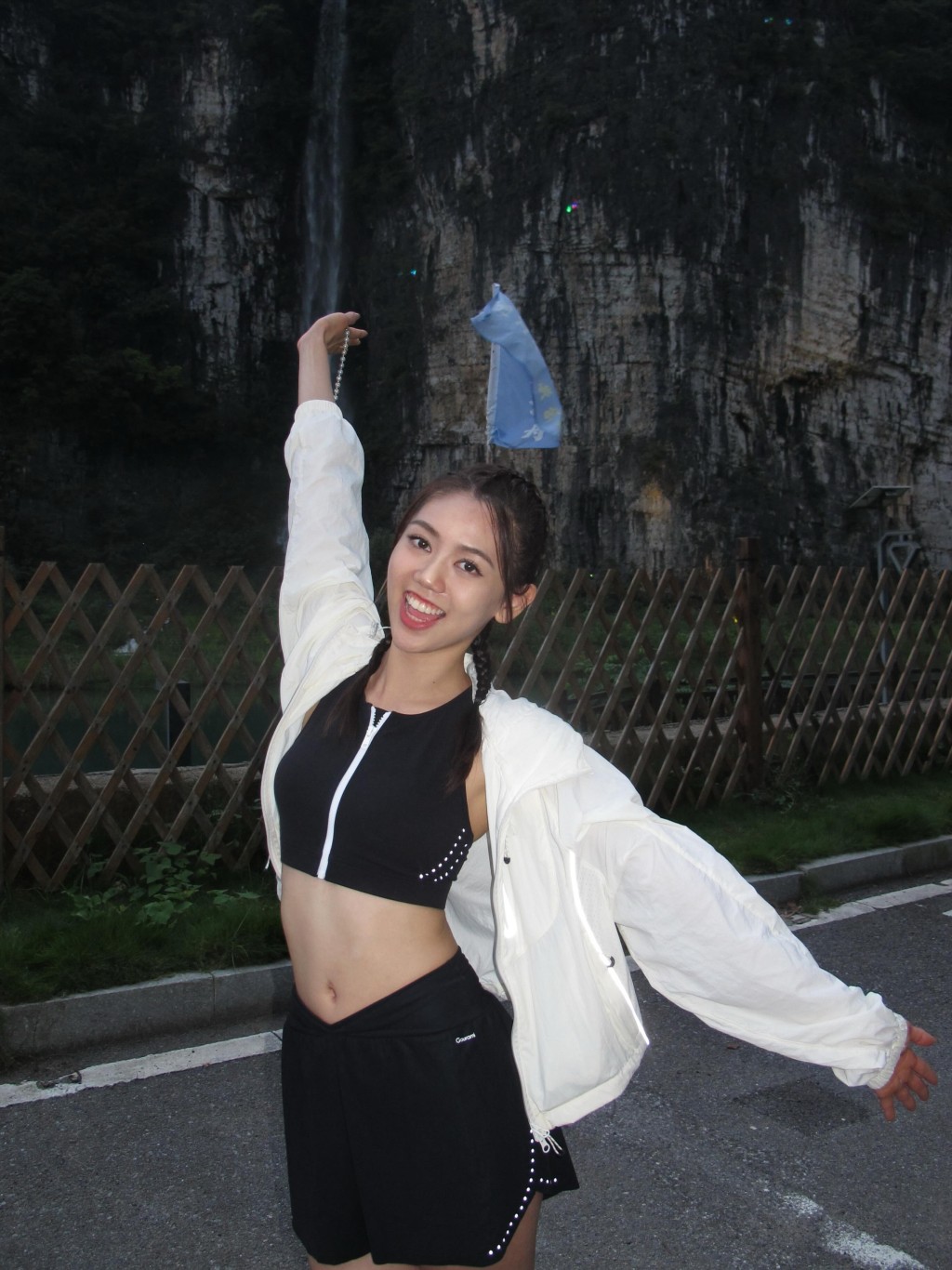 陳梓穎活潑好動。 陳梓穎活潑好動。