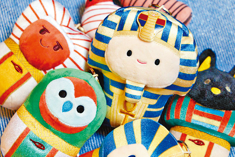 埃及展盲盒系列及法老貓布偶極受歡迎。