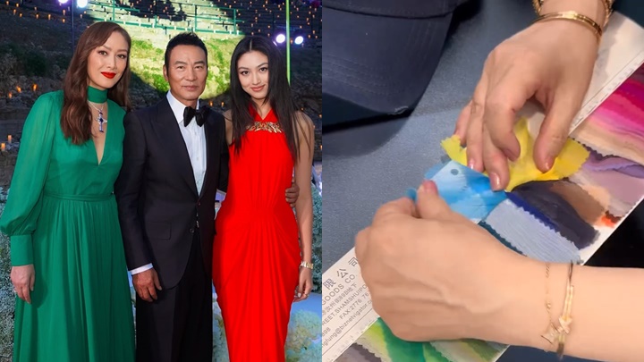 任達華20歲愛女任晴佳曝光設計天份    首度親製晚裝性感程度讓人驚喜