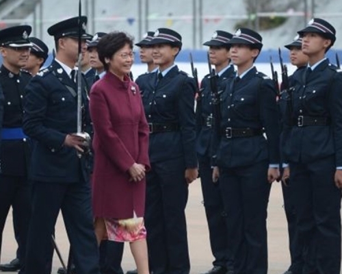 一名女警員初步確診新冠肺炎。資料圖片
