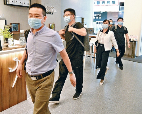 「內地核酸檢測支援隊」抵港助提升香港的檢測量。 資料圖片