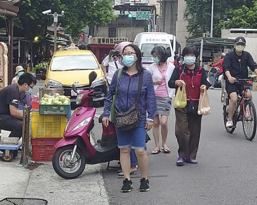 台灣增兩宗本土個案。AP資料圖片