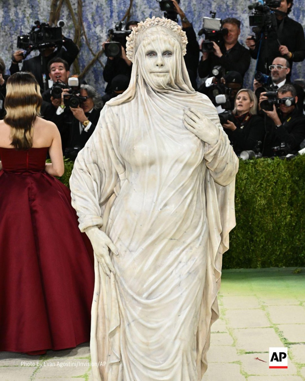 Heidi Klum的自由神像造型相當出位。