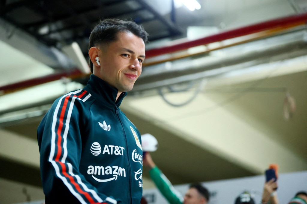 墨西哥中場艾華路費度高。路透社