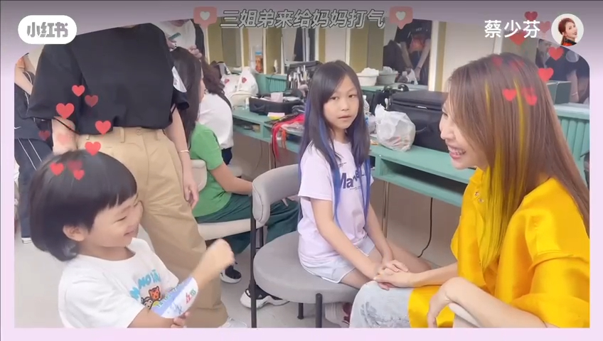 魚蛋最了得的當然是冧媽媽蔡少芬。