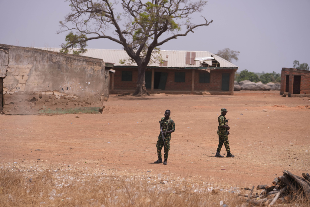 尼日利亚学校有学生被绑架。美联社