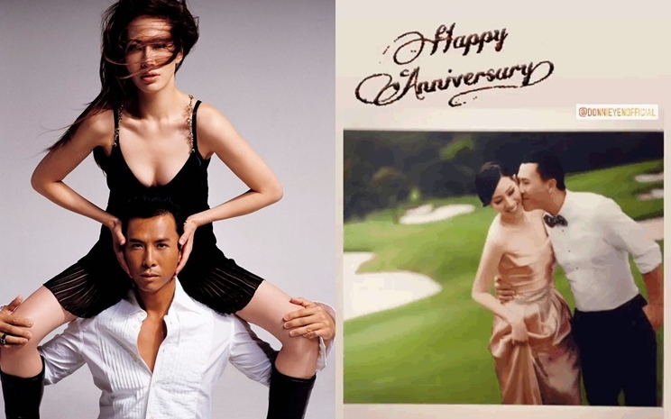 甄子丹與汪詩詩結婚這17年盡是美好回憶。