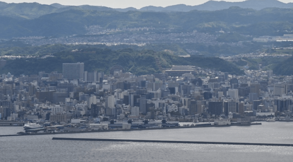 鹿兒島是地震頻繁區域。法新社 鹿兒島是地震頻繁區域。法新社