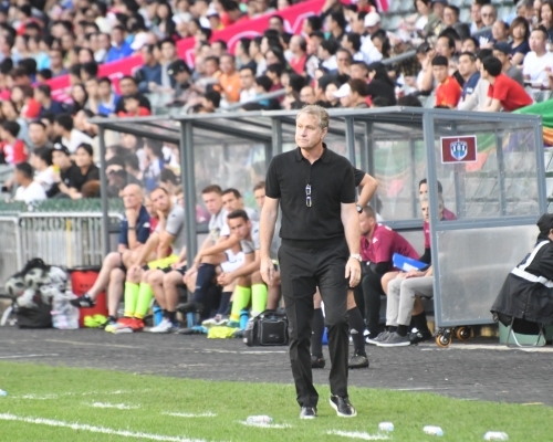 奇雲邦特直認有意接掌港隊帥印。郭晉朗攝