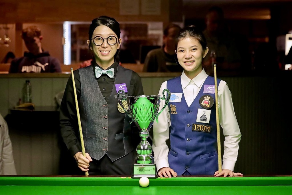 安儀在決賽跟MINK 爭后冠。照片由公關提供