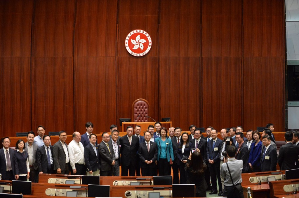 王志民參觀立法會。