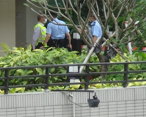警員到場調查。
