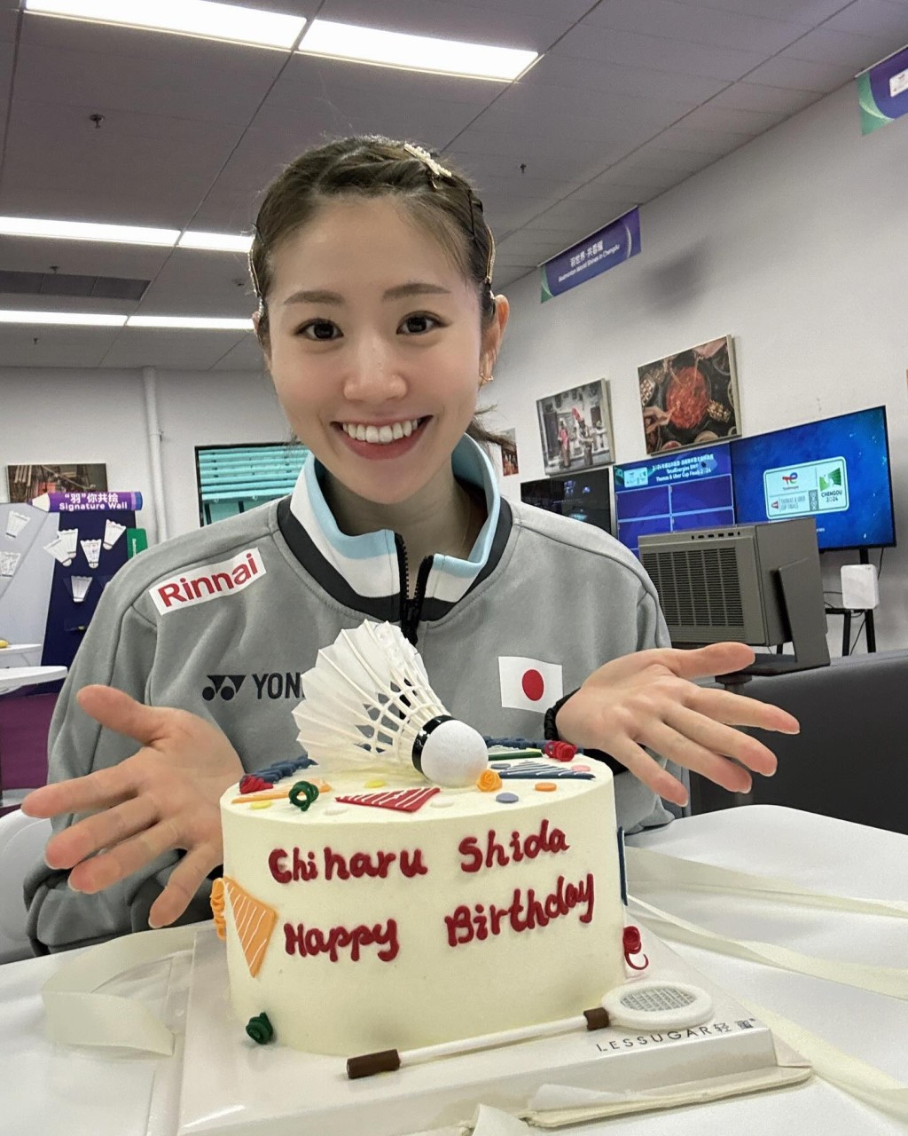 志田千陽在芸芸日本美女運動員中最為出眾。