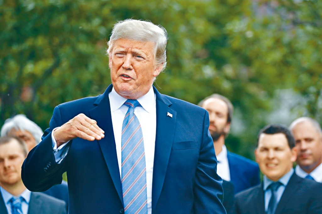 特朗普指與習近平預定在G20峰會會面。