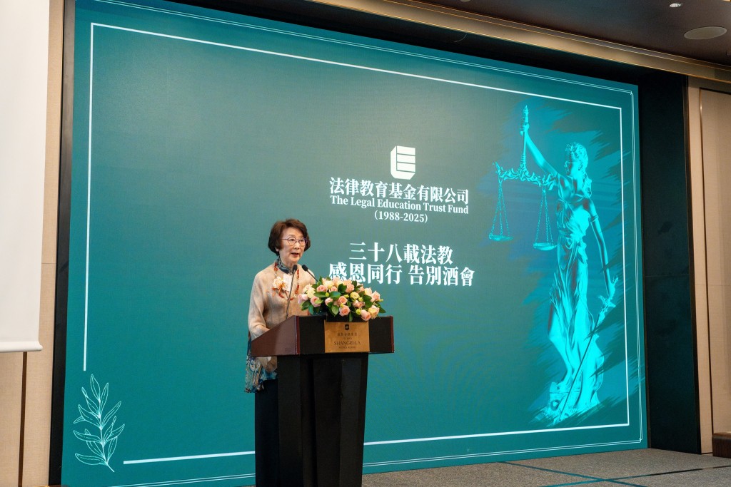 基金創會會長兼主席陳小玲。林定國fb 基金創會會長兼主席陳小玲。林定國fb