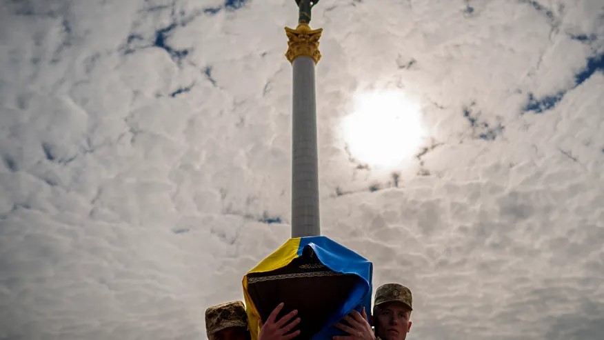烏克蘭軍隊。美聯社