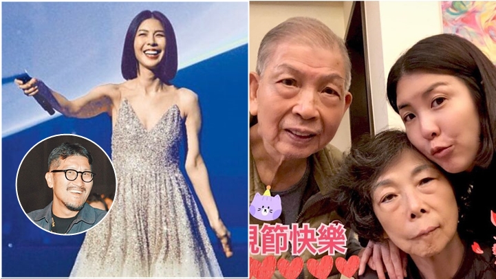 許茹芸晒「線」演唱向老公甜蜜線示愛,悔疚冇時間陪伴患帕金森氏症母親。