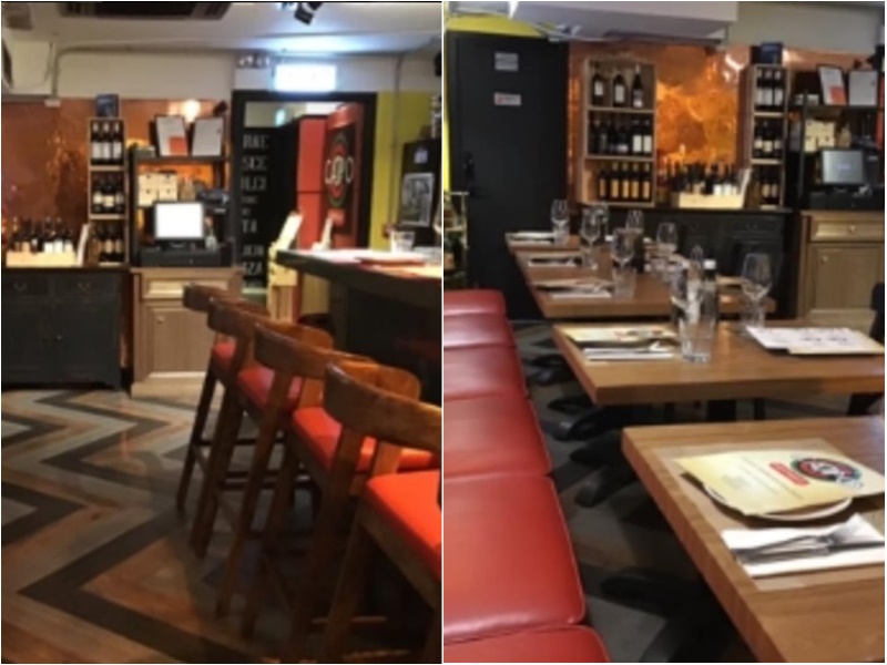 餐飲集團「Capo Group Ltd」宣布，只招待使用「安心出行」應用程式客人。網上圖片