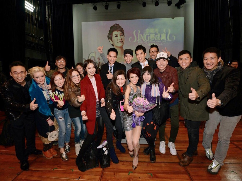 Becky感激沿途在TVB一起工作的每一位。