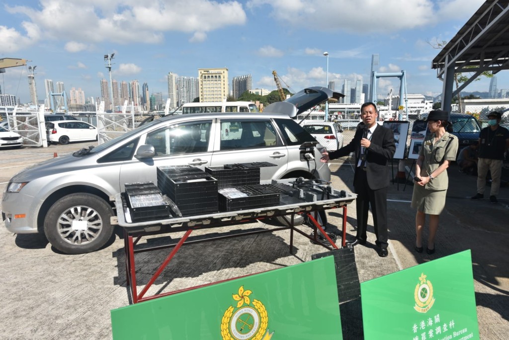 海關首次破獲利用電動車電池走私案件。