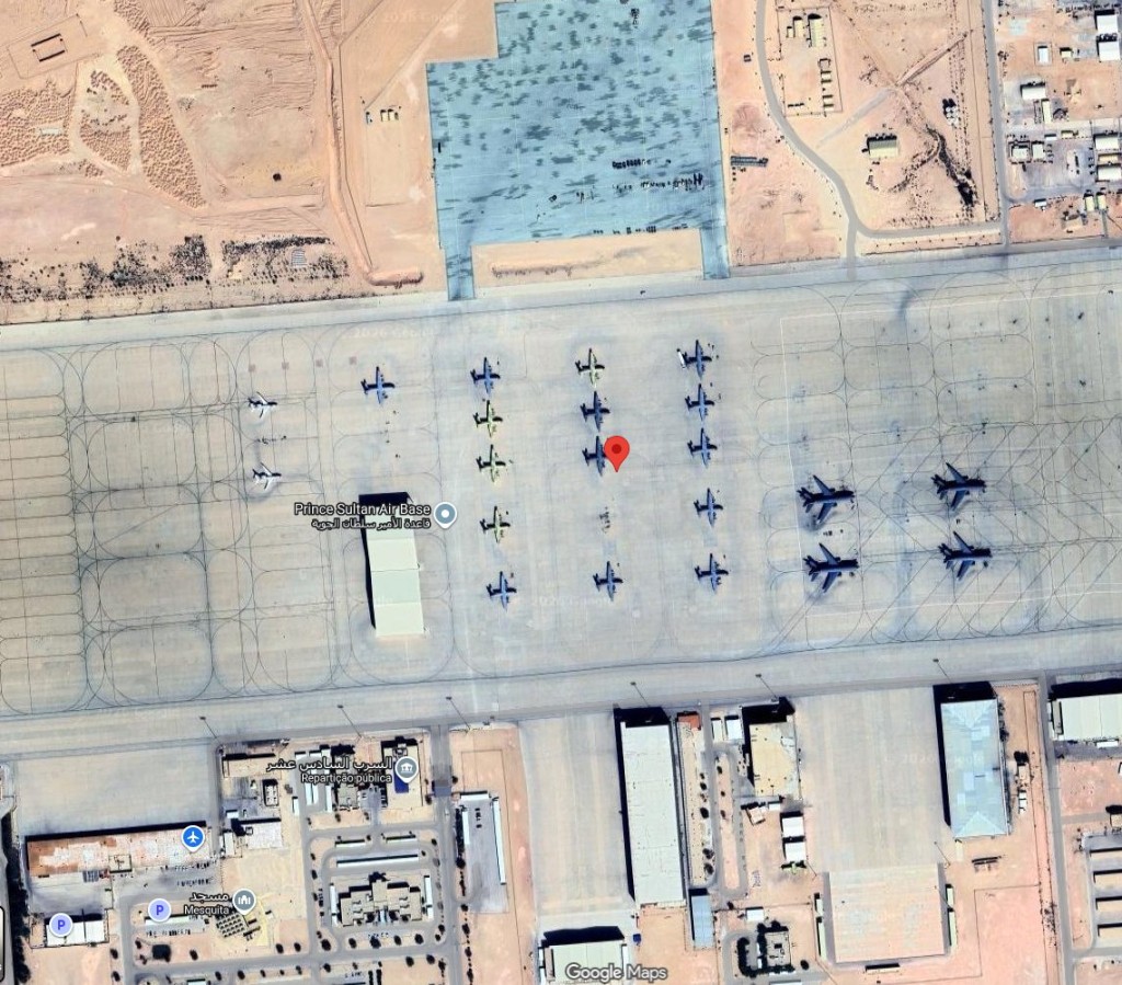 多架美軍空中加油機在襲擊中受損。X@tom_bike 多架美軍空中加油機在襲擊中受損。X@tom_bike