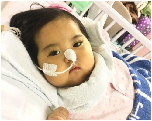 小予恩肝趨勢轉差,家人在Facebook希望大家繼續為小予恩祈禱。圖:Fb