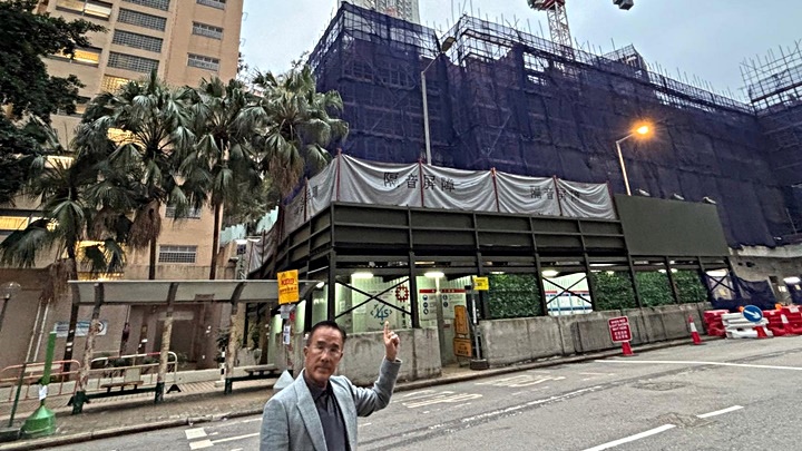 田北辰希望政府修例改善天秤安全問題。fb：田北辰 Michael Tien