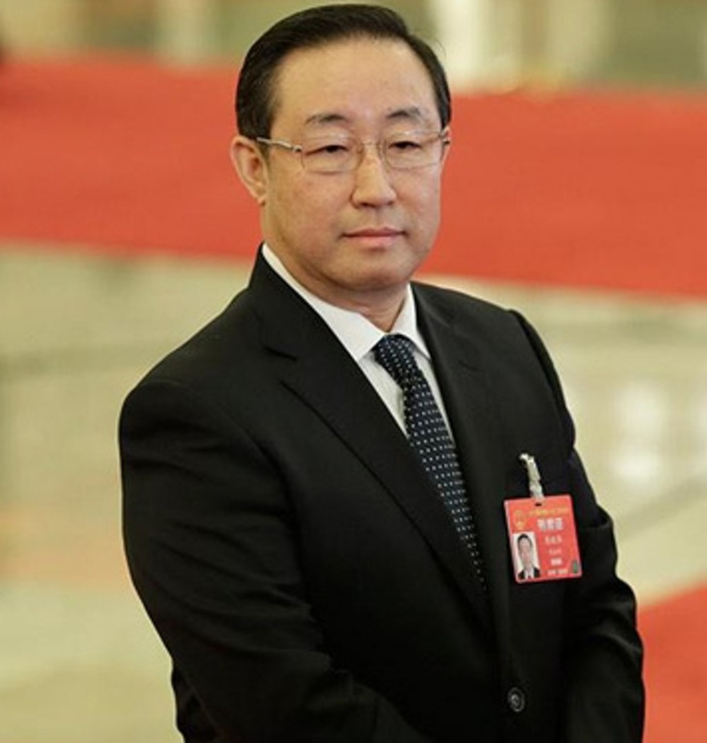 任職司法部長時的傅政華。