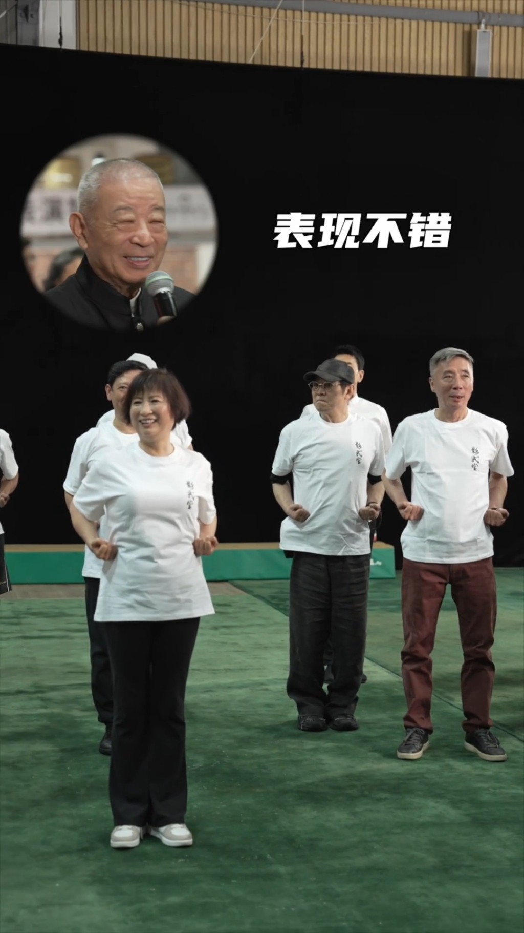 李連杰重溫昔年的習武歲月。