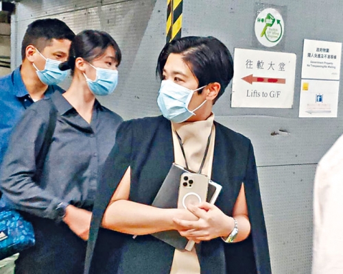 時任北角警區指揮官警司周詠儀出庭應訊。