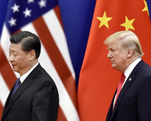 特朗普又改口風稱，中美貿易協議可能會比人們想象的更快達成。 AP