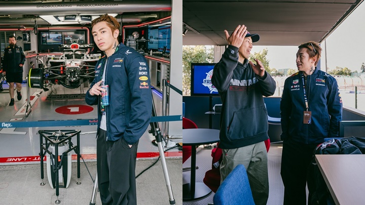 Tyson Yoshi首次日本觀賞分站賽體驗F1賽事 與世界知名車手見面感夢幻