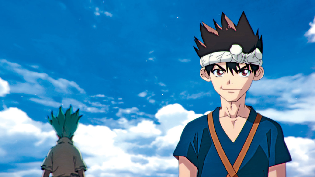 ■千空與好友大樹。